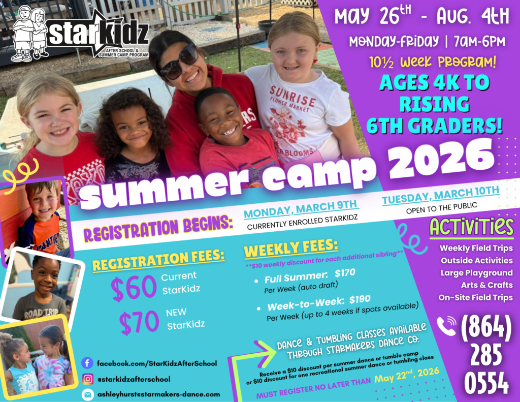 StarKidz After School and Summer Camp '26-'27